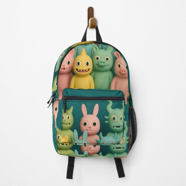 Item preview, Cute Pastel Monsters and Animals – Kawaii Cartoon Characters designed and sold by Bodsha.