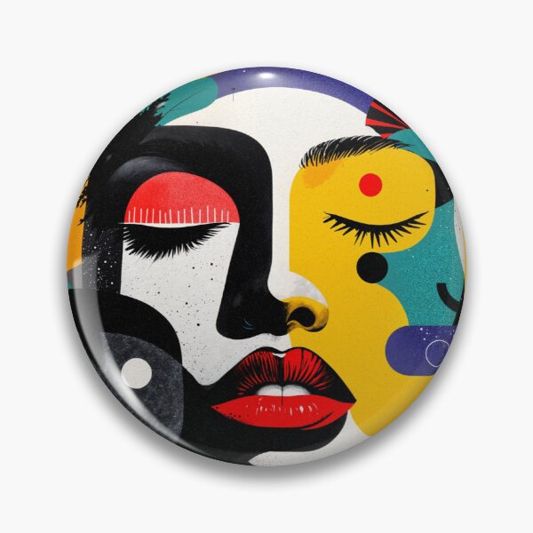 Item preview, Abstract Colorful Face Art | Modern Geometric Portrait Phone Case designed and sold by Bodsha.