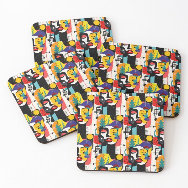 Item preview, Abstract Colorful Face Art | Modern Geometric Portrait Phone Case designed and sold by Bodsha.
