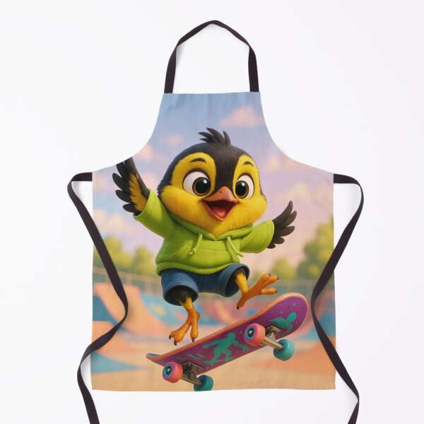 Item preview, Skater Yellow Tanager designed and sold by Sillytoe.