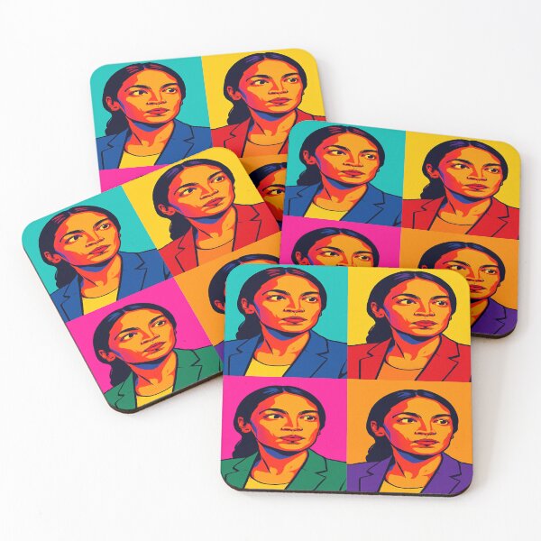 Item preview, AOC Pop Art Woman Portrait designed and sold by Owcomm.