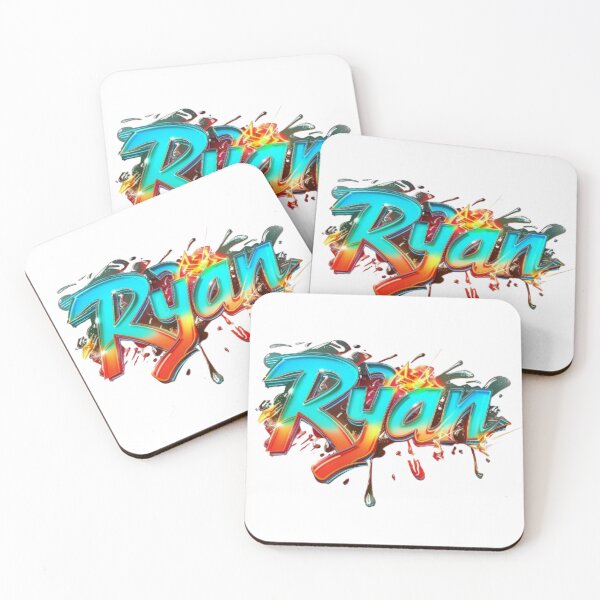 Item preview, Ryan Graffiti Style Name Art – Urban Street Design designed and sold by AlexLineArt.
