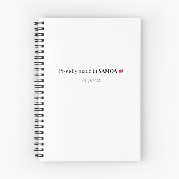 Item preview, Proudly made in Samoa designed and sold by PalmPrintStudio.