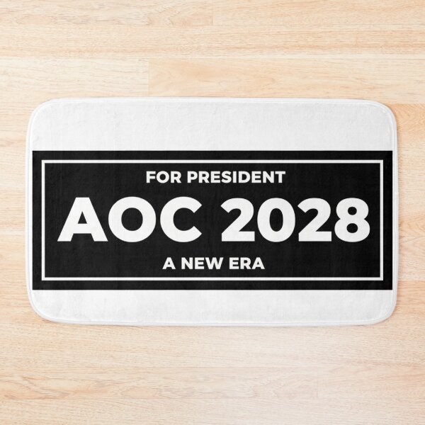 Item preview, "AOC 2028 A New Era" Political Statement designed and sold by Owcomm.