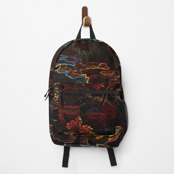 Item preview, Paisaje fluorecente con rio y flor de loto designed and sold by ART-WORLD-VIMO.