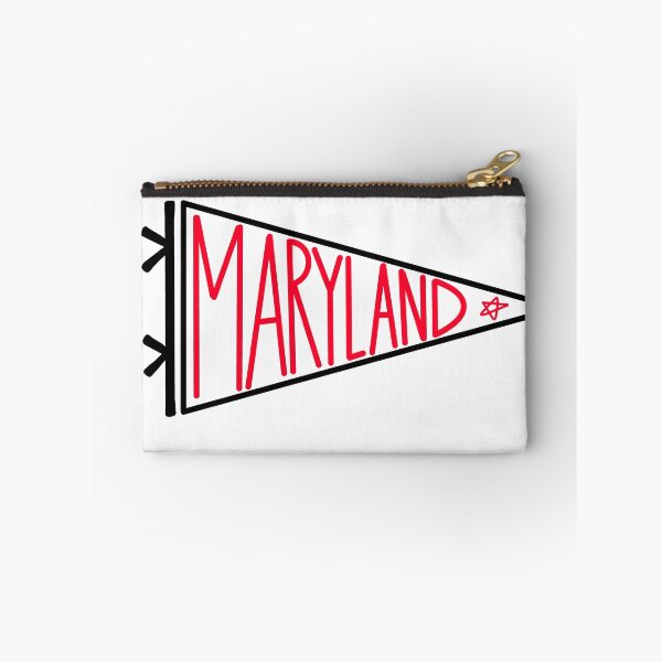 Item preview, Maryland Pennant Flag Handdrawn designed and sold by sorooart.