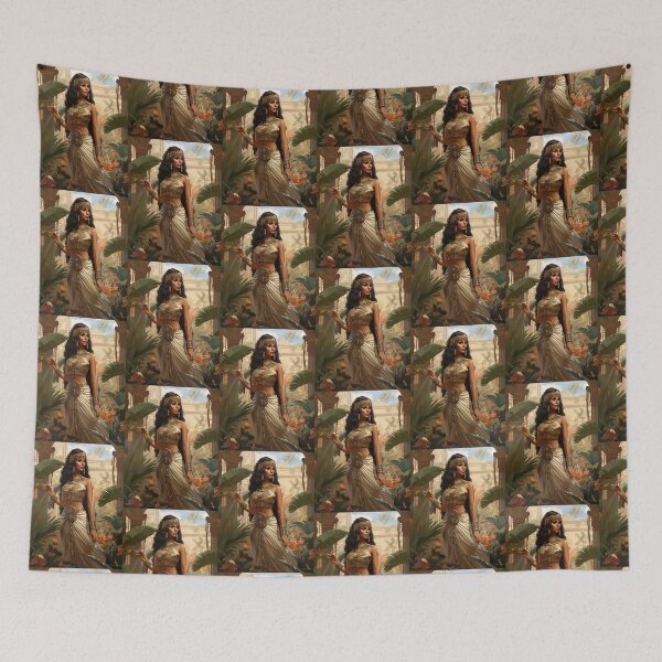 Item preview, Majestic Egyptian Queen – Ancient Royal Digital Art designed and sold by Bodsha.
