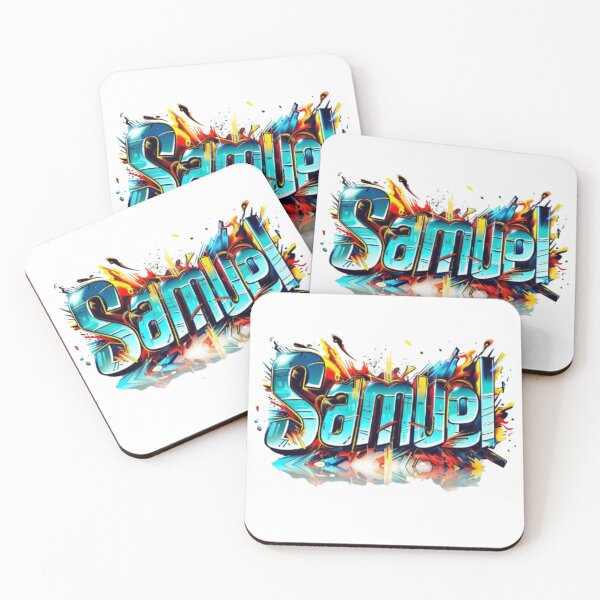 Item preview, Samuel Graffiti Style Name Art – Urban Street Design designed and sold by AlexLineArt.