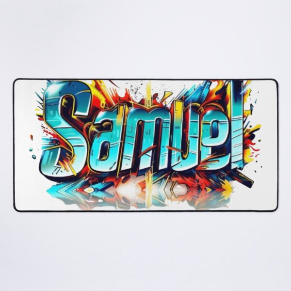 Item preview, Samuel Graffiti Style Name Art – Urban Street Design designed and sold by AlexLineArt.