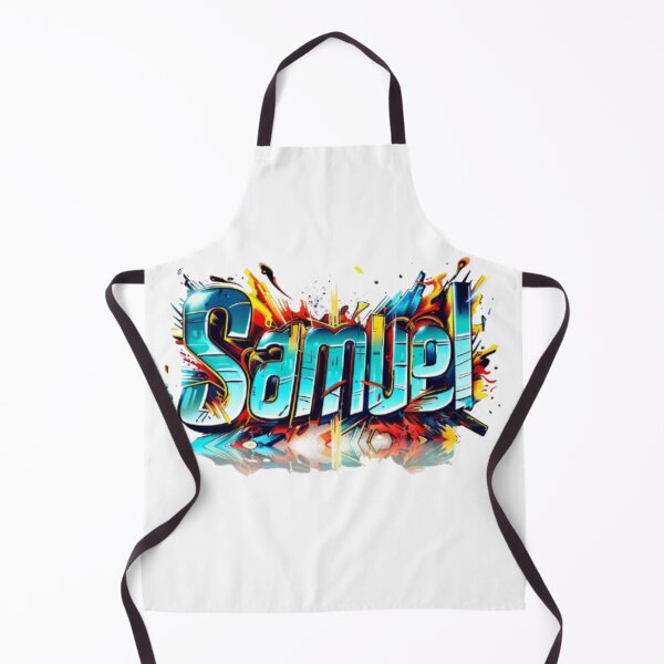 Item preview, Samuel Graffiti Style Name Art – Urban Street Design designed and sold by AlexLineArt.