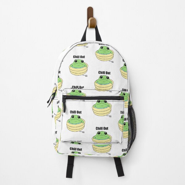 Item preview, Chill Out – Cute Kawaii Frog in Pool designed and sold by Arismatica Design.