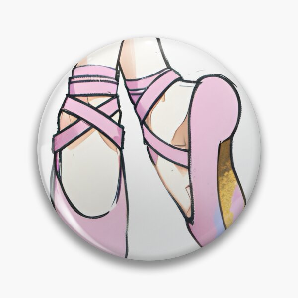 Item preview, Pink ballet shoes designed and sold by Glenbobagins.
