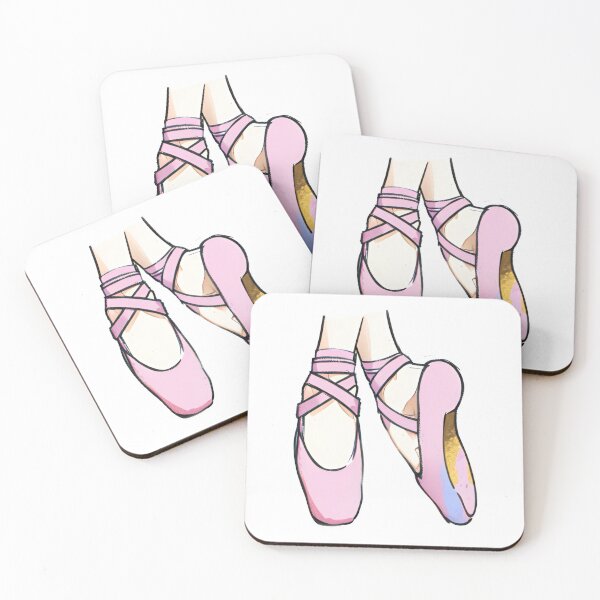 Item preview, Pink ballet shoes designed and sold by Glenbobagins.