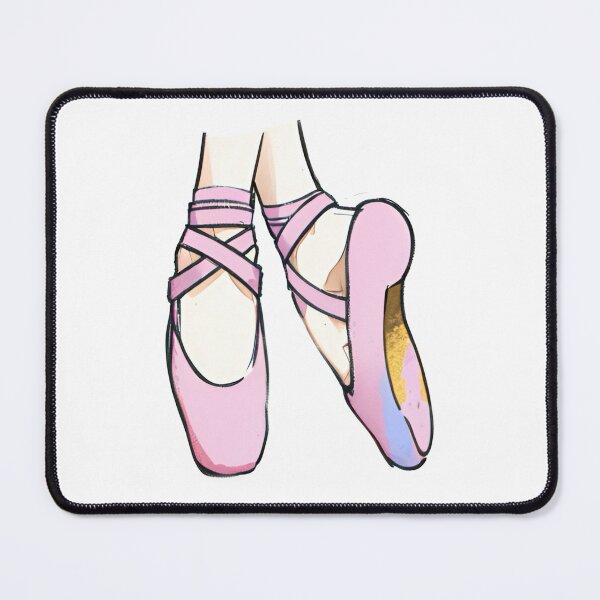 Item preview, Pink ballet shoes designed and sold by Glenbobagins.