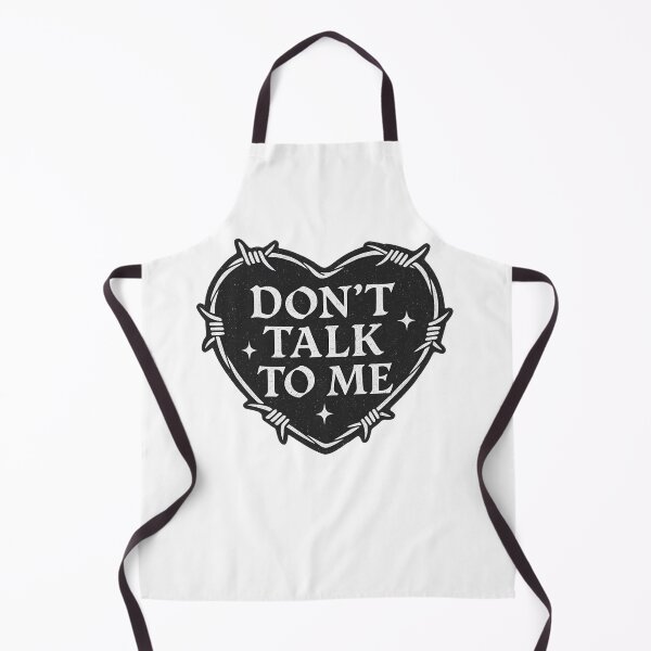 Item preview, Don’t Talk To Me Gothic Heart Design | Grunge Barbed Wire Aesthetic designed and sold by Arismatica Design.