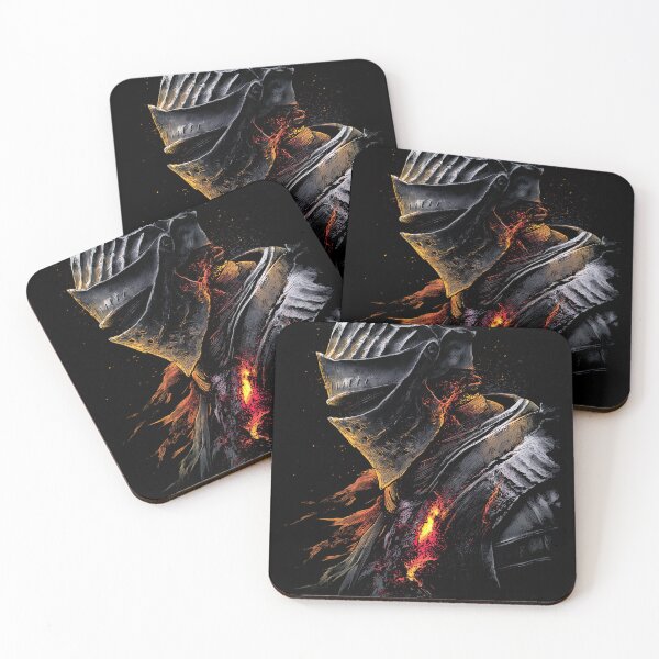 Item preview, Ashen Hollowed Warden: Ember's Silent Oath in Charred Realms designed and sold by Senpaiwaves.