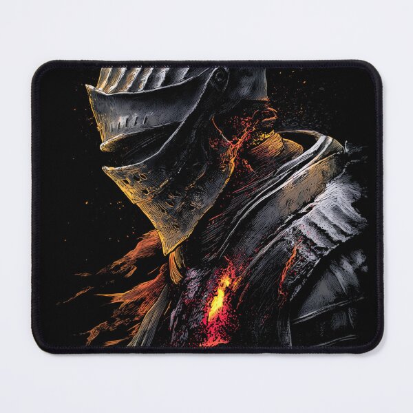 Item preview, Ashen Hollowed Warden: Ember's Silent Oath in Charred Realms designed and sold by Senpaiwaves.