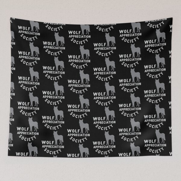 Item preview, Wolf Appreciation Society designed and sold by jazzydevil.
