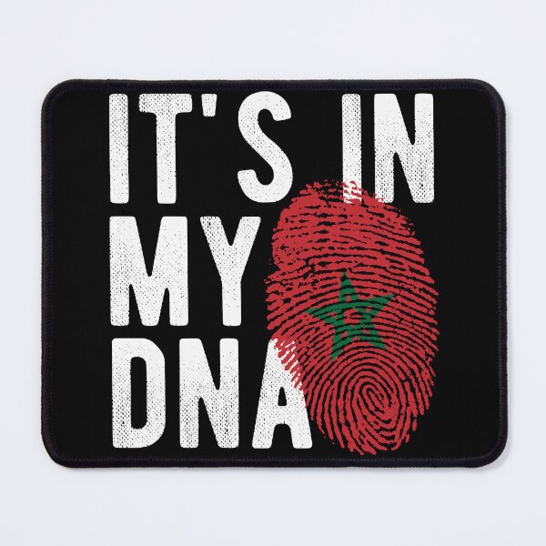 Item preview, Moroccan Flag Fingerprint Grunge Graphic designed and sold by Quirknova.