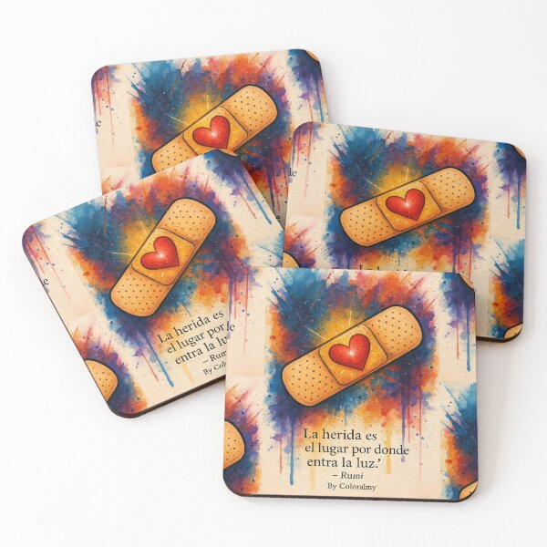Item preview, The wound is where the light enters – Inspiration by Rumi. By COLORALMY designed and sold by Coloralmy.