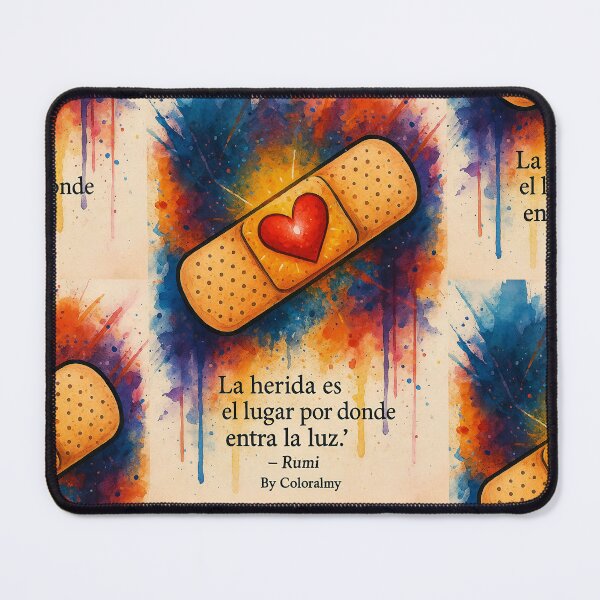 Item preview, The wound is where the light enters – Inspiration by Rumi. By COLORALMY designed and sold by Coloralmy.