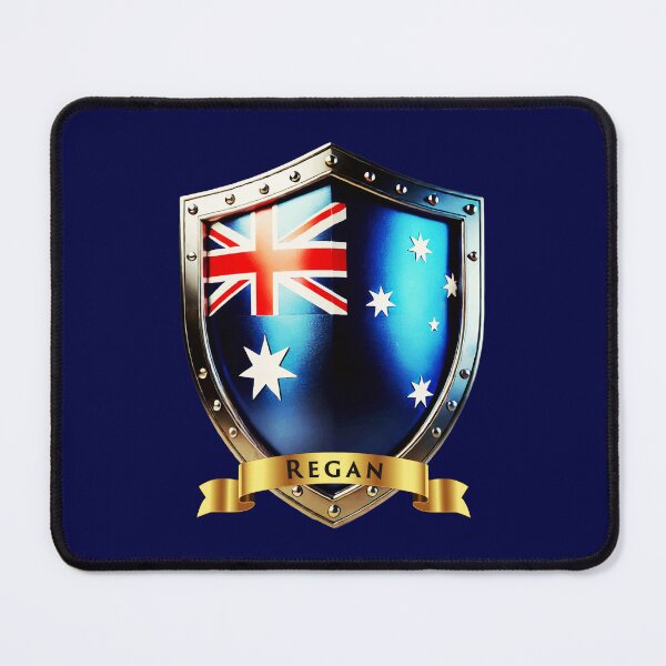 Item preview, Regan Family Australia Shield Heritage Crest of Pride designed and sold by Highlandkings.