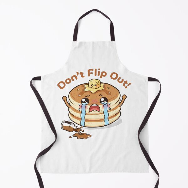 Item preview, Don’t Flip Out Funny Pancake Pun Design designed and sold by SimplyJasper.