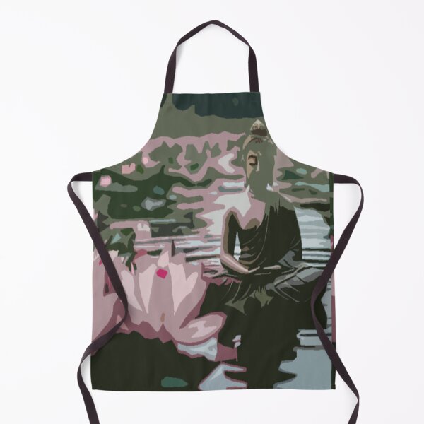 Item preview, Buda con flores de loto en lago designed and sold by ART-WORLD-VIMO.