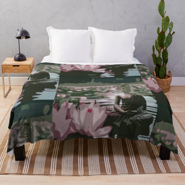 Item preview, Buda con flores de loto en lago designed and sold by ART-WORLD-VIMO.
