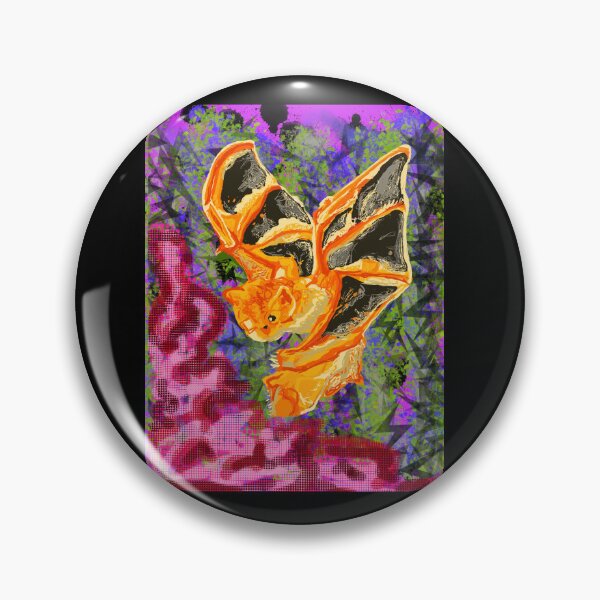 Item preview, Orange Bat with Pixie Dust designed and sold by BirthdaySouls.