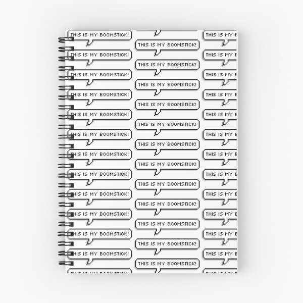 Item preview, This is my boomstick! Pixel speech bubble designed and sold by BashPIXIE.