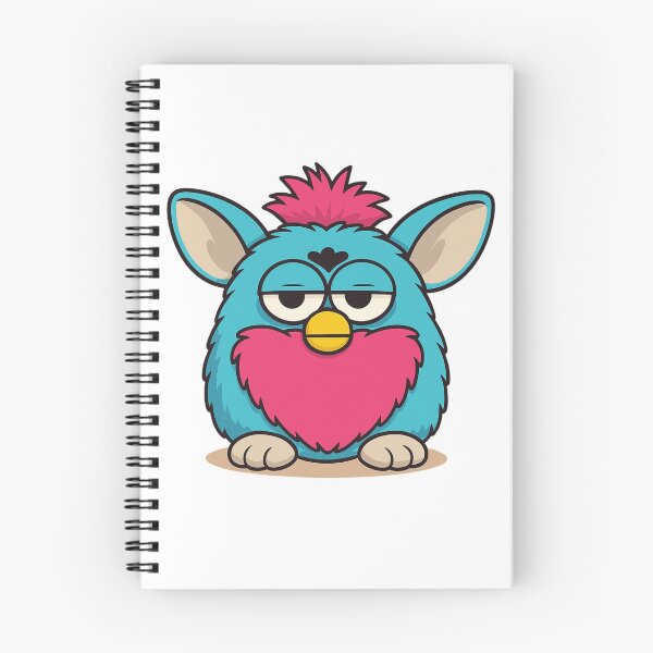 Item preview, Retro Fluffy Creature Sticker – 90s Electronic Pet Nostalgia Design designed and sold by SimplyJasper.