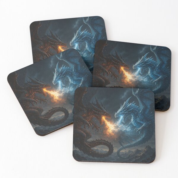 Item preview, Clash of the Elemental Dragons designed and sold by uNORTHODOX72.