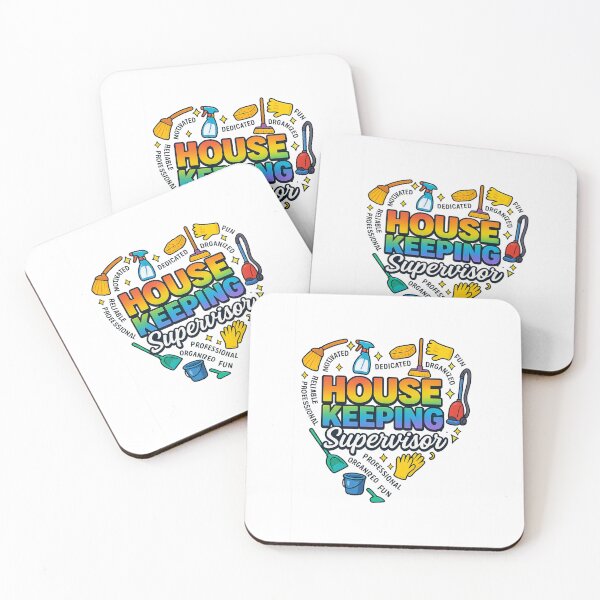 Item preview, Housekeeping Supervisor Rainbow Heart – Pride in Cleaning Role designed and sold by DailyDrivesct.
