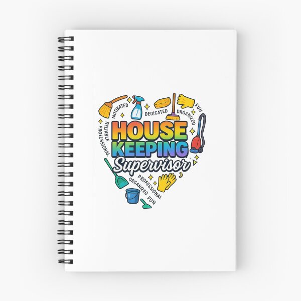 Item preview, Housekeeping Supervisor Rainbow Heart – Pride in Cleaning Role designed and sold by DailyDrivesct.
