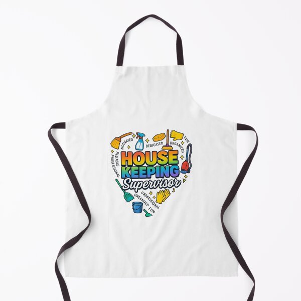Item preview, Housekeeping Supervisor Rainbow Heart – Pride in Cleaning Role designed and sold by DailyDrivesct.