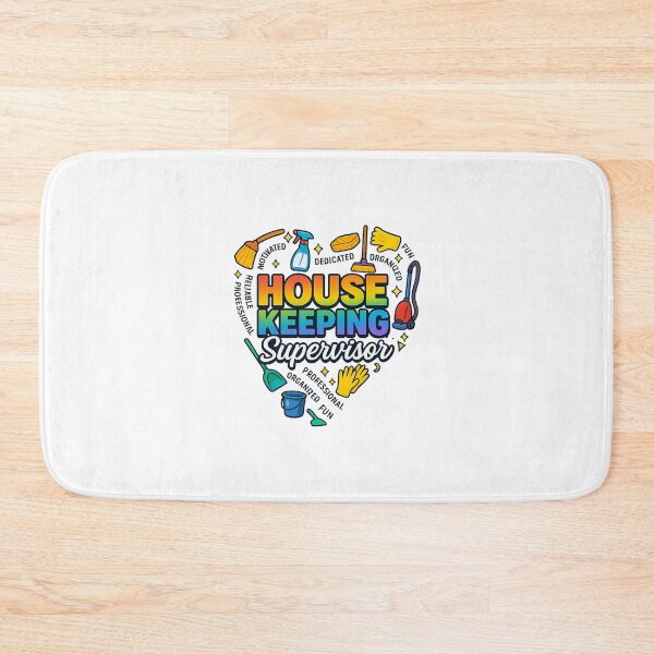 Item preview, Housekeeping Supervisor Rainbow Heart – Pride in Cleaning Role designed and sold by DailyDrivesct.