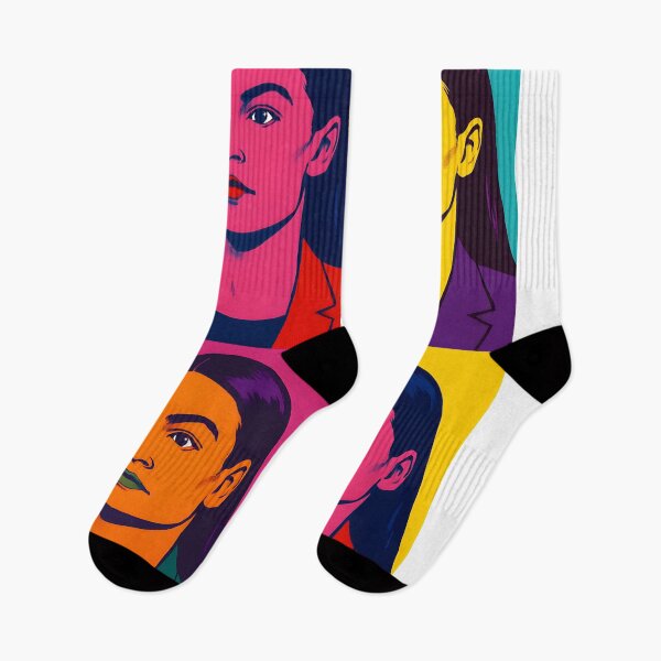 Item preview, "AOC" Dynamic Pop Art Quadtych Portrait designed and sold by Owcomm.