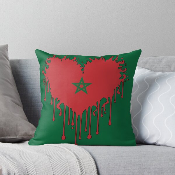 Item preview, Moroccan Heart Dripping with Patriotism designed and sold by Quirknova.