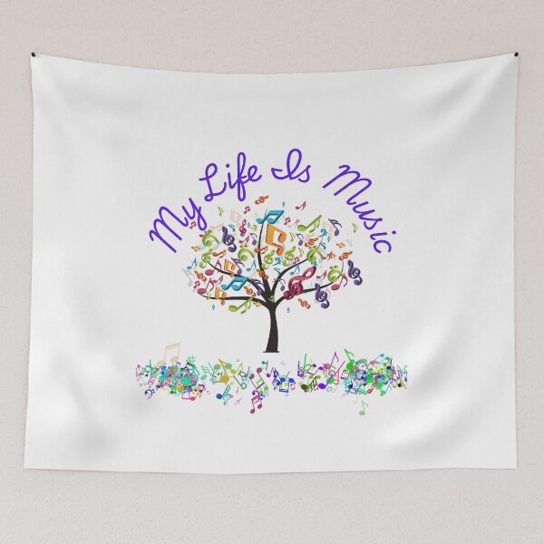 Item preview, Music Is My Life  Colorful - Find Your Favorite designed and sold by mydesignsbylar.
