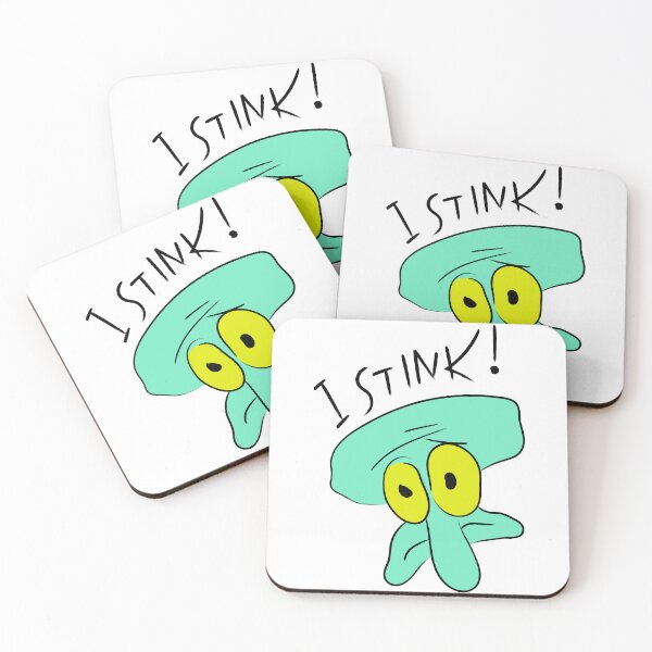 Item preview, SpongeBob Squidward "I SUCK" in the bathroom designed and sold by DibujandoPorfa.