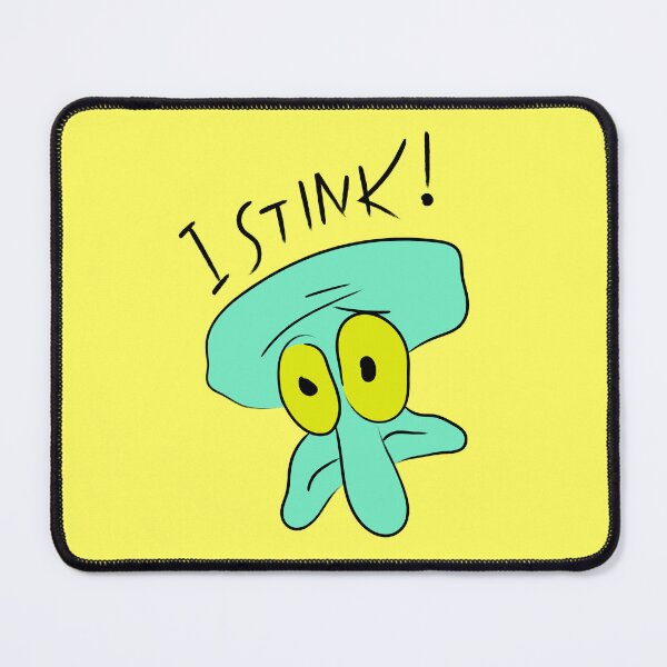Item preview, SpongeBob Squidward "I SUCK" in the bathroom designed and sold by DibujandoPorfa.