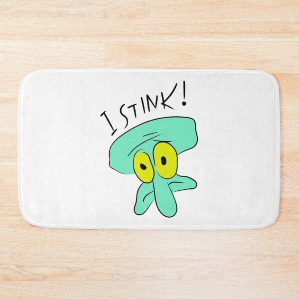 Item preview, SpongeBob Squidward "I SUCK" in the bathroom designed and sold by DibujandoPorfa.
