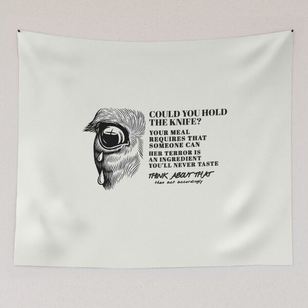 Item preview, COULD YOU HOLD THE KNIFE? designed and sold by Pawethic Prints Studio.