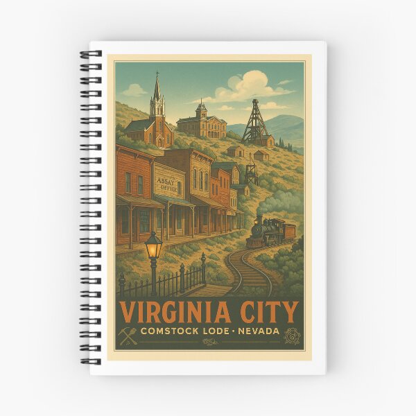 Item preview, Virginia City Nevada Comstock Lode designed and sold by DeBenedetto Digital Designs.