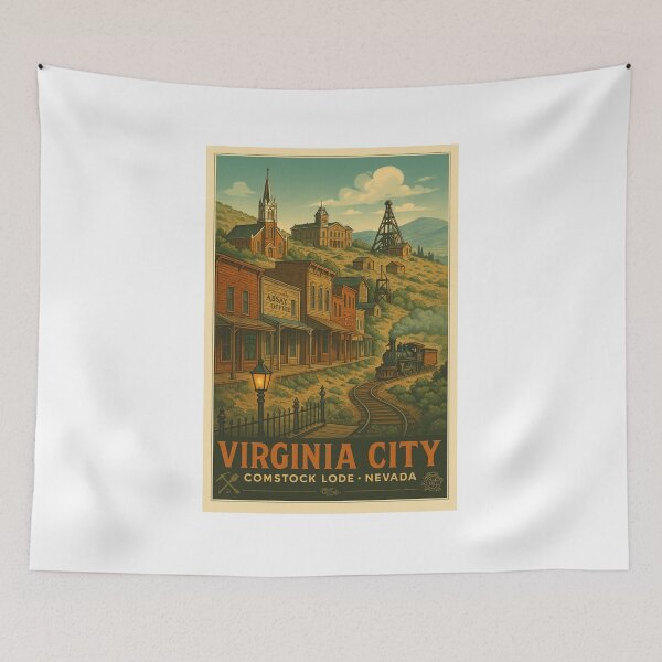 Item preview, Virginia City Nevada Comstock Lode designed and sold by DeBenedetto Digital Designs.