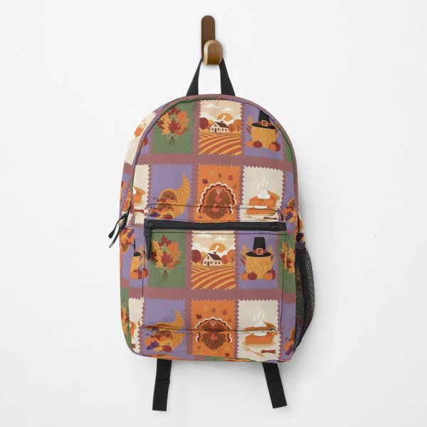 Item preview, Thanksgiving Postage Stamp Collection – Festive Autumn Art designed and sold by Syrupulse.