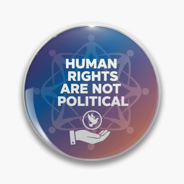 Item preview, Human Rights Are Not Political Unity Symbol designed and sold by Owcomm.