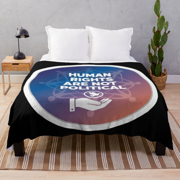 Item preview, Human Rights Are Not Political Unity Symbol designed and sold by Owcomm.