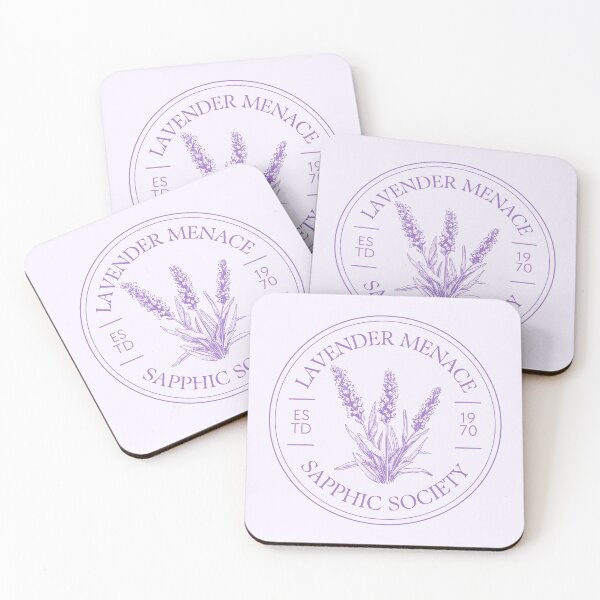 Item preview, Lavender Menace Sapphic Society designed and sold by erva.wav.